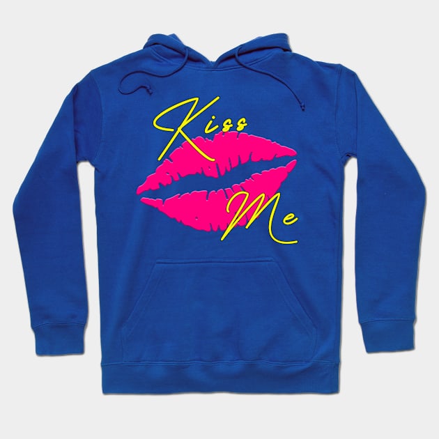 Kiss Me Hoodie by By Diane Maclaine